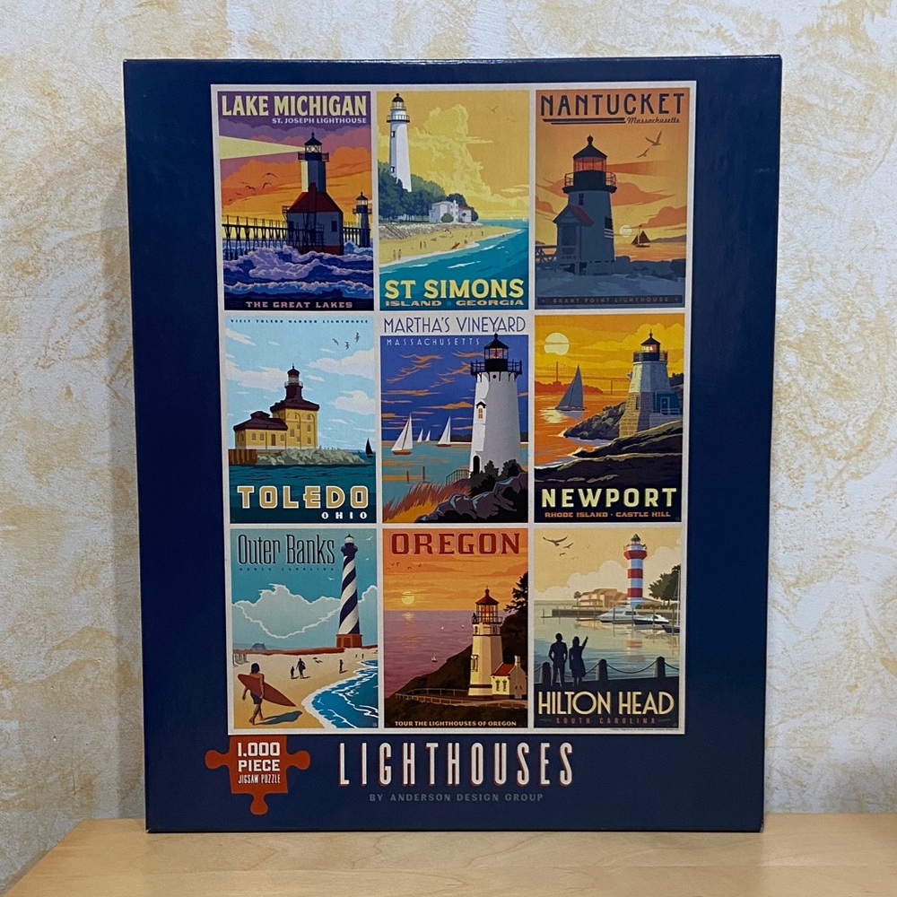 Lighthouses - 1000 Piece Puzzle